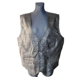 KAMIZELKA MOTOR SKÓRA rozm. 2XL